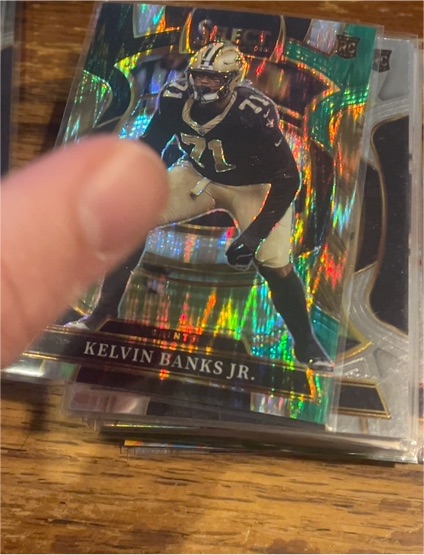 2025 Panini Select Concourse #42 Kelvin Banks Jr. — front