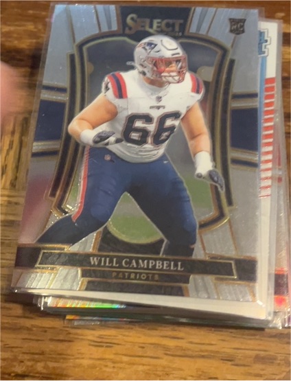 2025 Panini Select #179 Will Campbell — front