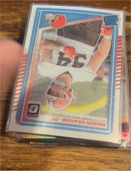 2025 Panini Donruss Optic #206 Mason Graham — front