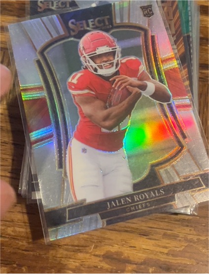 2025 Panini Select #108 Jalen Royals — front