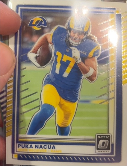 2025 Donruss Optic #192 Puka Nacua — front