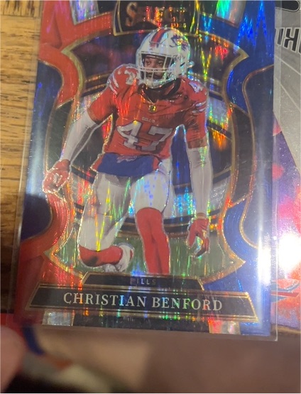 2025 Panini Select #84 Christian Benford — front