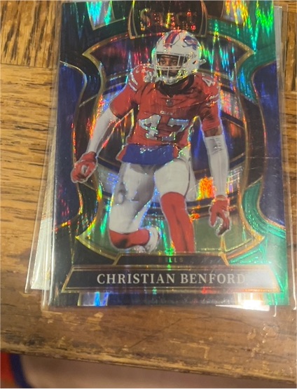 2025 Panini Select #84 Christian Benford — front