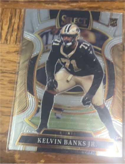 2025 Panini Select #42 Kelvin Banks Jr. — front