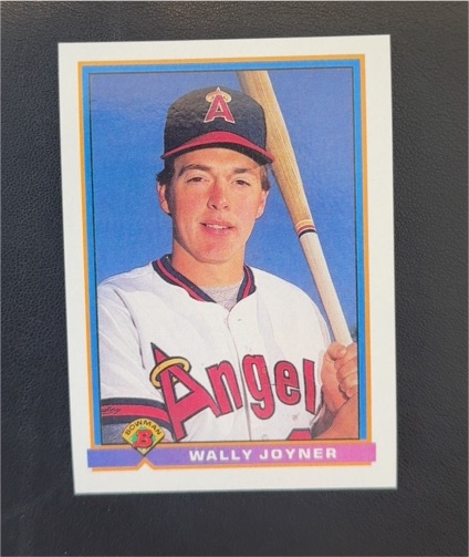 1991 Bowman #195 Wally Joyner — front