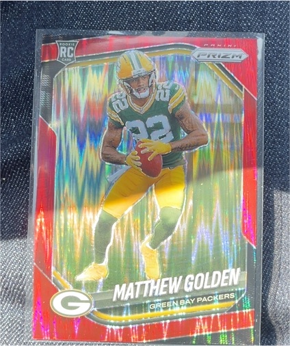 2025 Panini Prizm #326 Matthew Golden — front