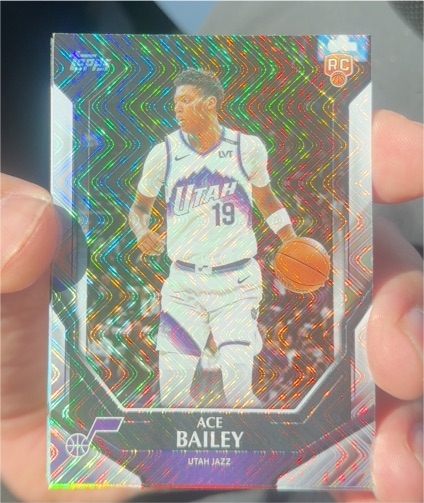 2026 Topps Collector Kit #NBA-8 Ace Bailey — front