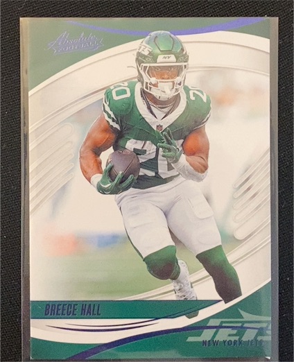 2025 Panini Absolute #35 Breece Hall — front