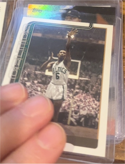 2003-04 Topps Collection #9 Bill Russell — front