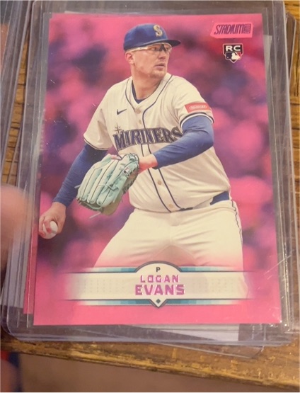 2025 Topps Stadium Club #52 Logan Evans — front