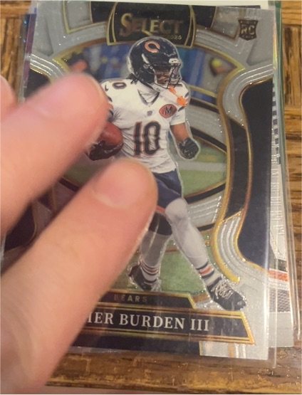 2025 Panini Select #72 Luther Burden III Concourse Rookie — front