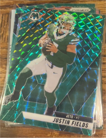 2025 Panini Mosaic #125 Justin Fields — front