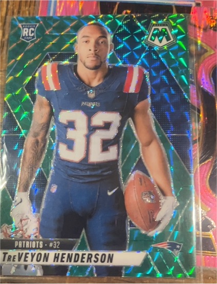 2025 Panini Mosaic #278 TreVeyon Henderson — front