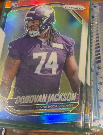 2025 Panini Prizm #358 Donovan Jackson — front