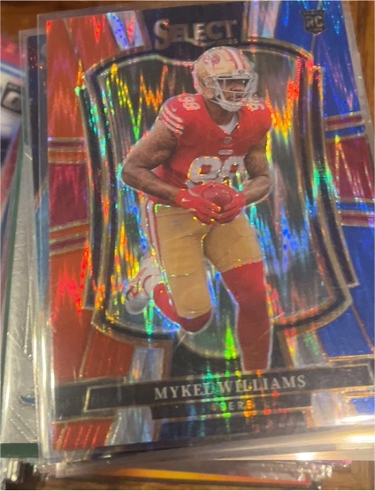 2025 Panini Select #116 Mykel Williams — front