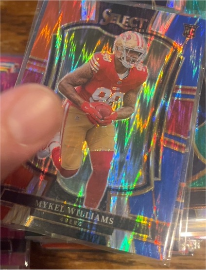 2025 Panini Select #116 Mykel Williams — front