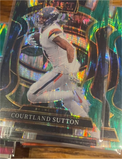 2025 Panini Select Concourse #11 Courtland Sutton — front