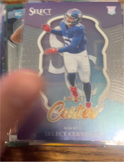 2025 Panini Select #3 Abdul Carter — front