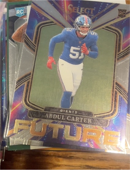 2025 Panini Select #18 Abdul Carter Future Rookie — front