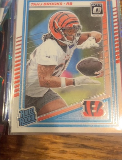 2025 Donruss Optic #268 Tahj Brooks — front