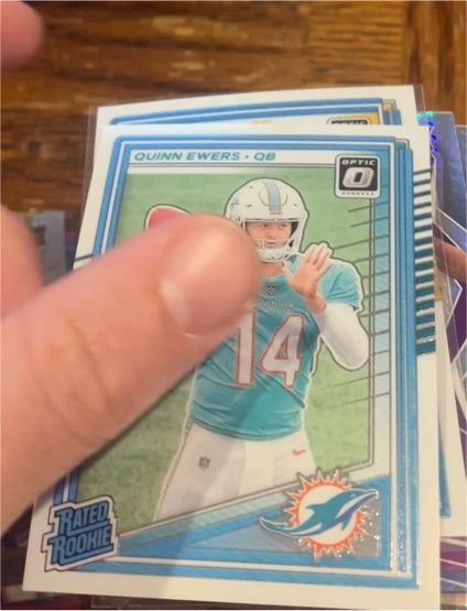 2025 Panini Donruss Optic #213 Quinn Ewers — front