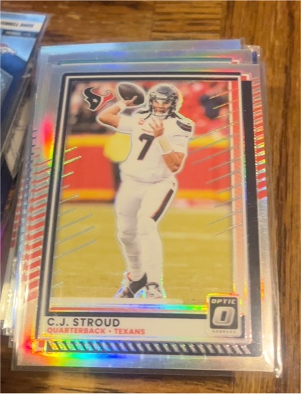 2025 Panini Donruss Optic #162 C.J. Stroud — front