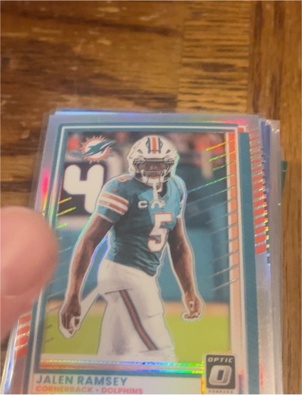 2025 Panini Donruss Optic #42 Jalen Ramsey — front