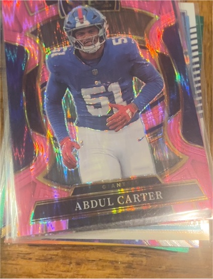 2025 Panini Select #95 Abdul Carter — front