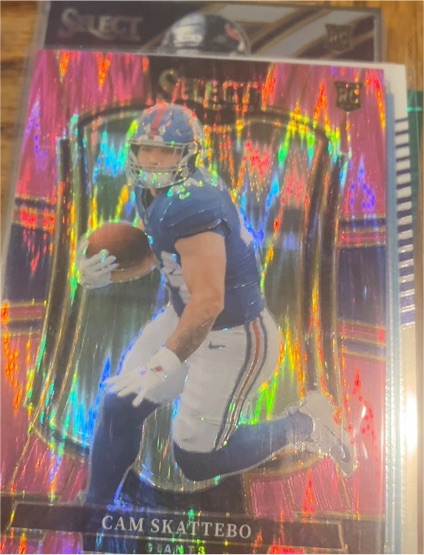 2025 Panini Select #195 Cam Skattebo — front