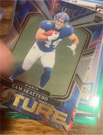 2025 Panini Select #20 Cam Skattebo — front