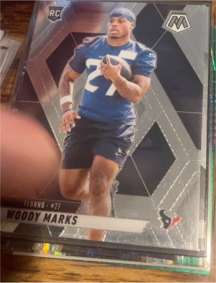 2025 Panini Mosaic #395 Woody Marks — front
