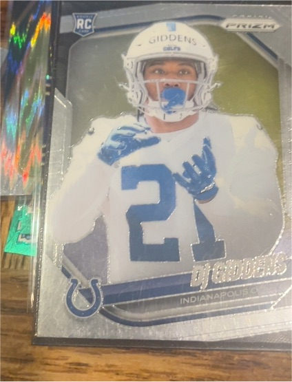 2025 Panini Prizm #383 DJ Giddens — front