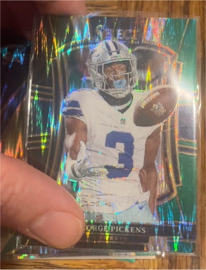 2025 Panini Select Premier Level #197 George Pickens — front