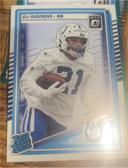 2025 Donruss Optic #258 DJ Giddens — front