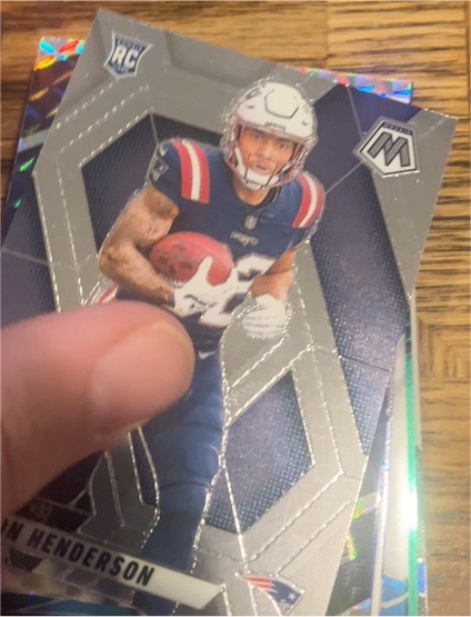 2025 Panini Mosaic #325 TreVeyon Henderson — front