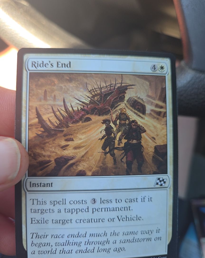 2023 Magic: The Gathering #25 Ride's End — front