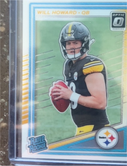 2025 Panini Donruss Optic #233 Will Howard — front