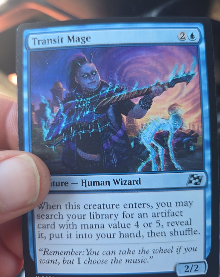 2023 Magic: The Gathering #70 Transit Mage — front