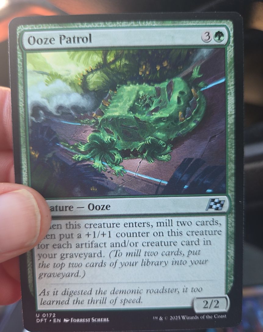 2025 Aetherdrift #172 Ooze Patrol — front