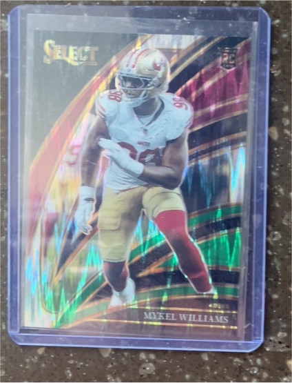 2025 Panini Select #217 Mykel Williams — front