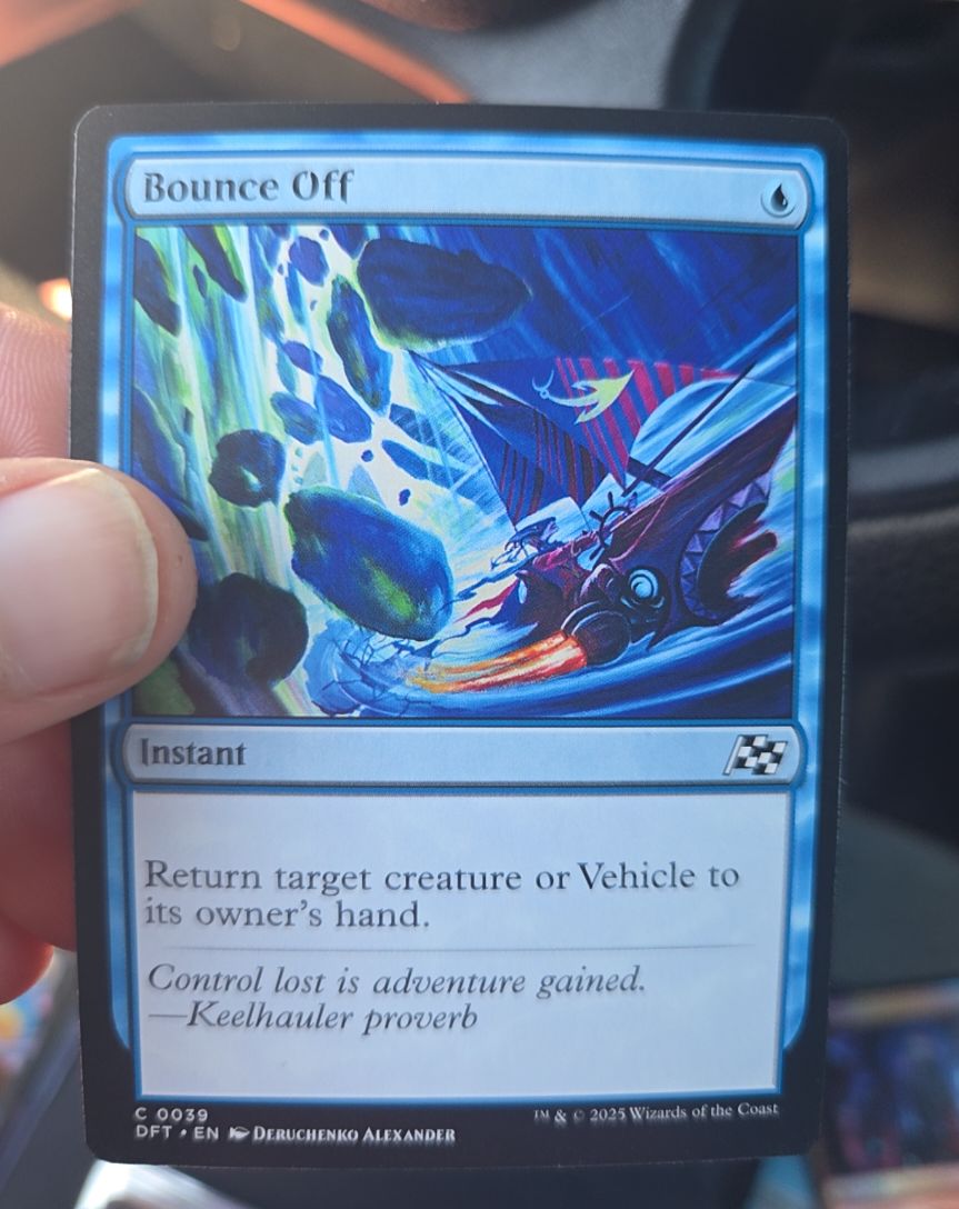 2025 Magic: The Gathering #39 Bounce Off — front