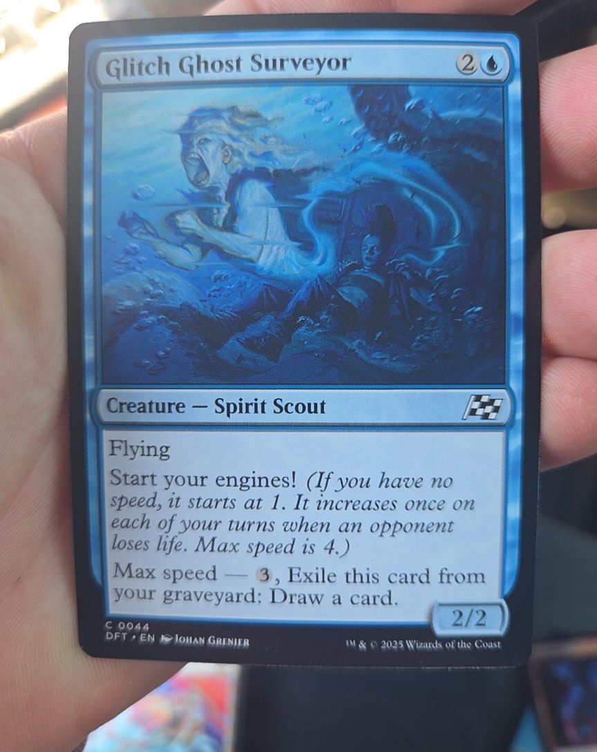 2025 Magic: The Gathering #44 Glitch Ghost Surveyor — front