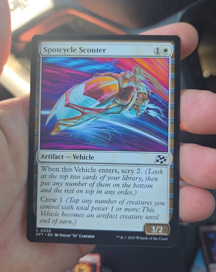 2025 Magic: The Gathering #30 Spotcycle Scouter — front