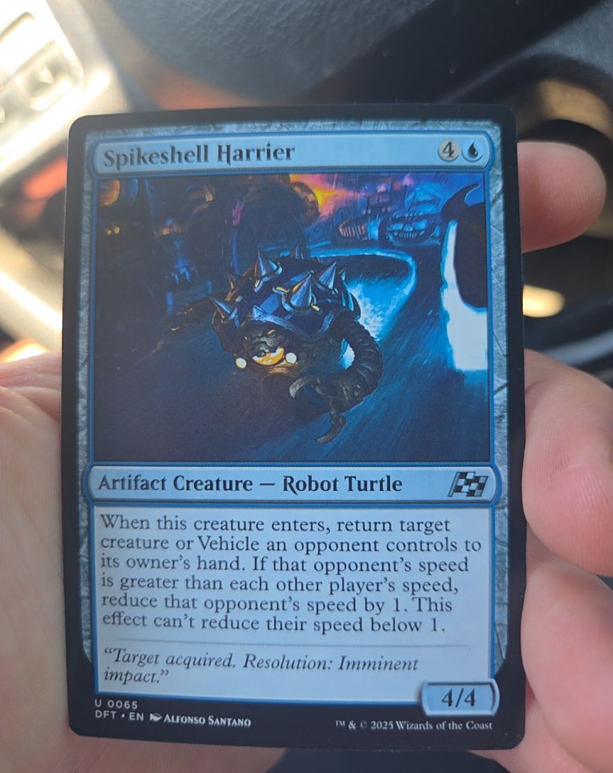 2025 Magic: The Gathering #65 Spikeshell Harrier — front