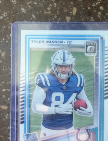 2025 Panini Donruss Optic #234 Tyler Warren — front