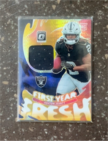 2025 Panini Donruss Optic #FYFBH-AJY Ashton Jeanty — front