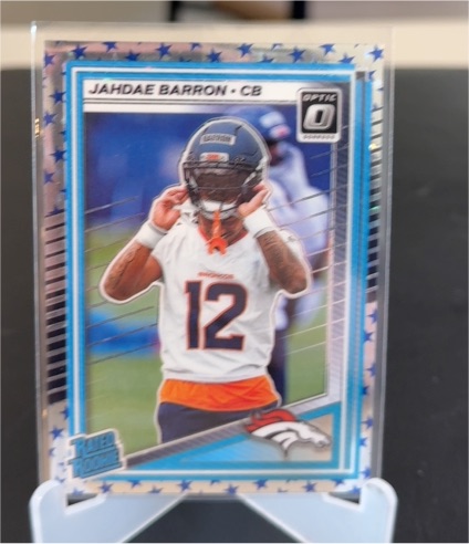 2025 Panini Donruss Optic #207 Jahdae Barron — front