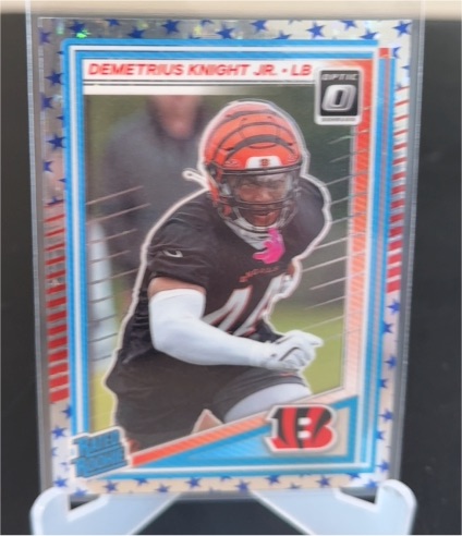 2025 Donruss Optic #296 Demetrius Knight Jr. — front