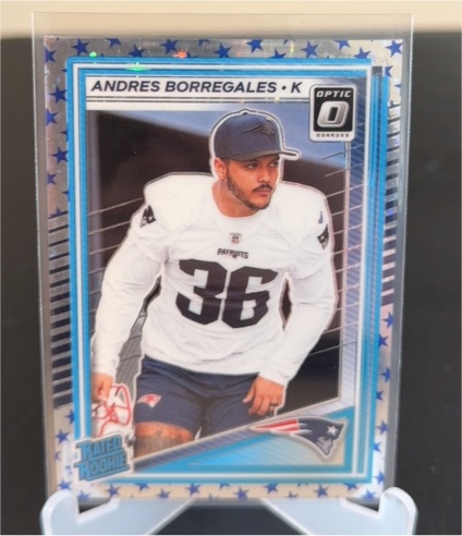 2025 Panini Donruss Optic #287 Andres Borregales — front