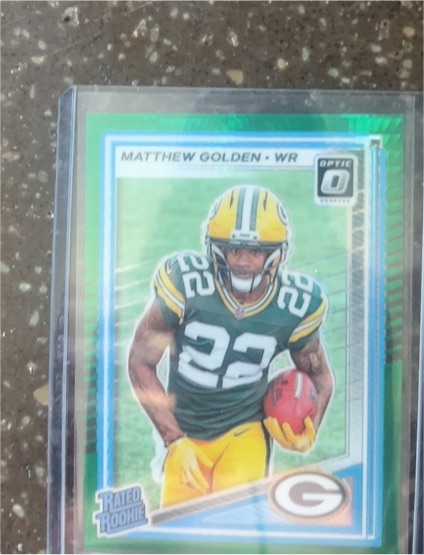 2025 Panini Donruss Optic #205 Matthew Golden — front
